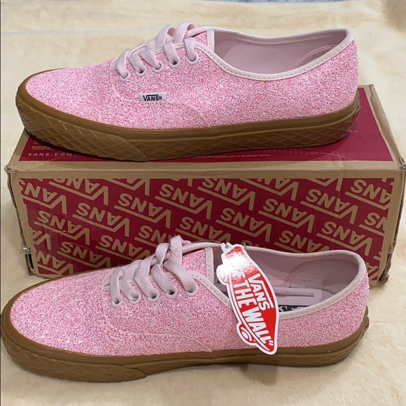 Vans Shoes - 🍦🌺Vans Authentic Ice Cream GLITTER PINK!!!